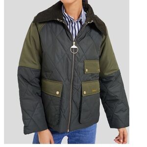 Barbour Quilted Jacket - Olive Green